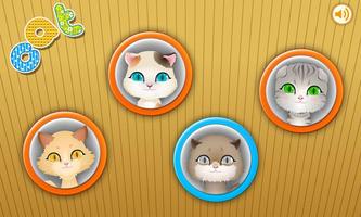 Kitty Dress Up-kids games syot layar 2