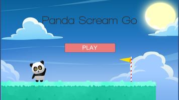پوستر Panda Scream Go