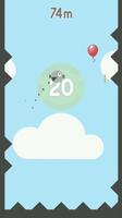 Freaky Flappy Jumping Bird capture d'écran 2