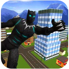 Super Flying Panther Hero Survival APK Herunterladen