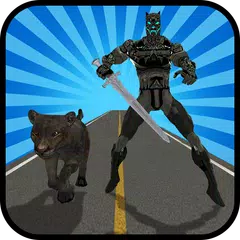Multi Panther Hero VS Super Villains APK Herunterladen
