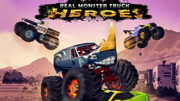 برنامه‌نما Real Monster Truck Heroes عکس از صفحه