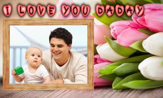 Happy fathers day frame اسکرین شاٹ 2