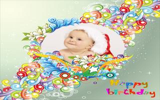 Happy birthday photo frame تصوير الشاشة 3