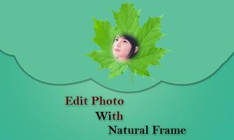 Edit Photo with Natural Frame Affiche