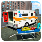 City Ambulance Rescue Simulator Games icône