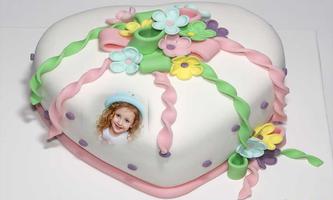 Birthday cake greeting card скриншот 2