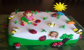 Birthday cake greeting card اسکرین شاٹ 3