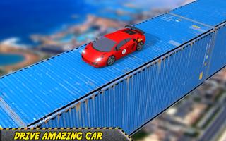 Car Parking Stunt Impossible 3D Track poster