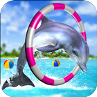 Dolphin Show Fun Game ไอคอน