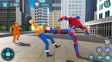 Super Captain Robot Flying: City Survival Mission screenshot 1