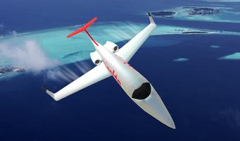 پوستر Free Flight Simulator: Airplane Fly 3D