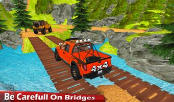 Offroad Jeep Hill Race Game capture d'écran 2