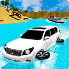 Beach Jeep Water Real Surfing icône