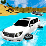 Strand Jeep Wasser Surfe
