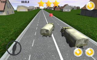 Army Truck City Racing capture d'écran 1