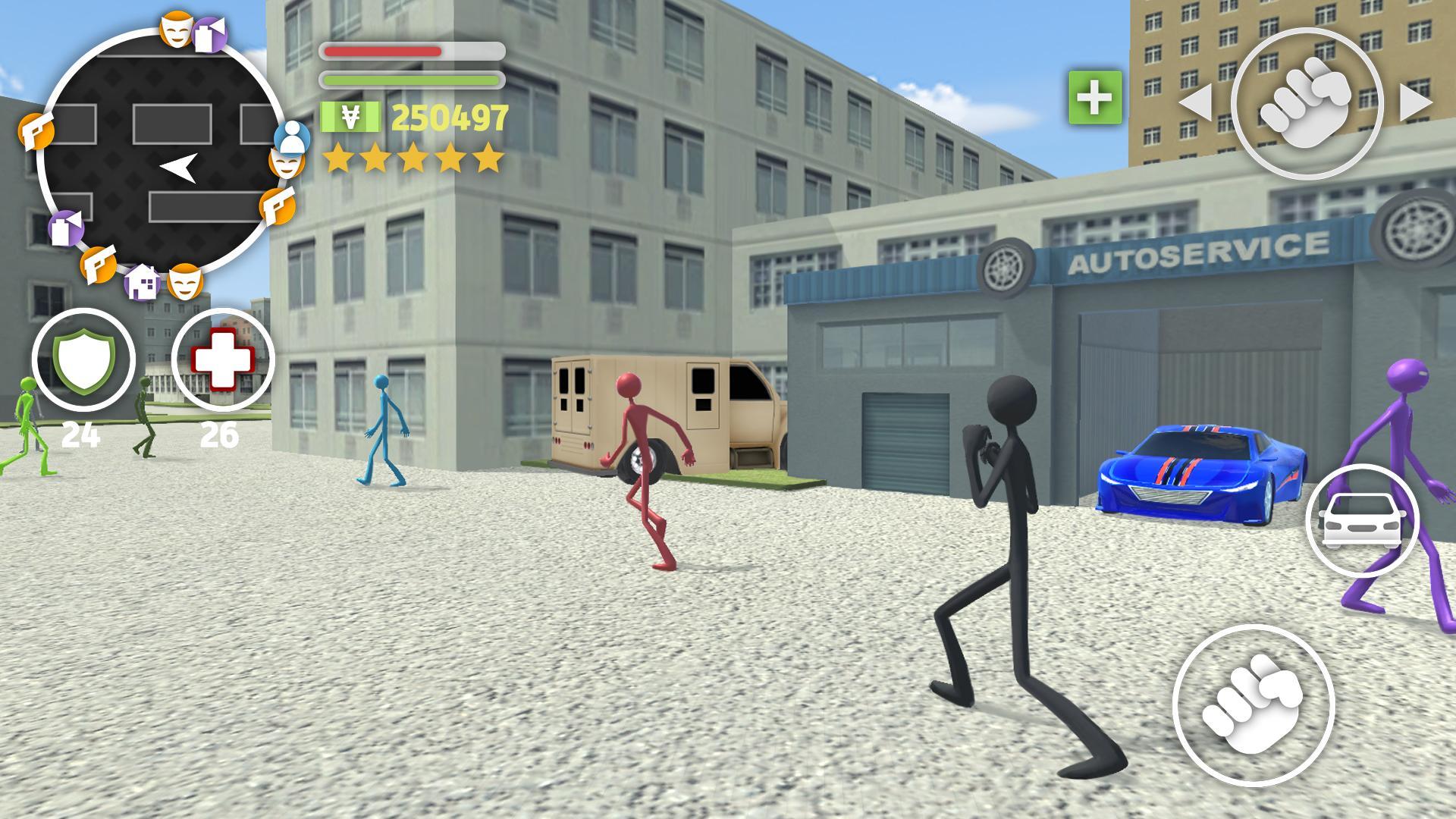 Grand Stickman Auto V For Android Apk Download