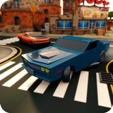 Superheros Drift Car Racing City أيقونة