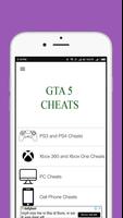 Cheats For GTA 5 Plakat