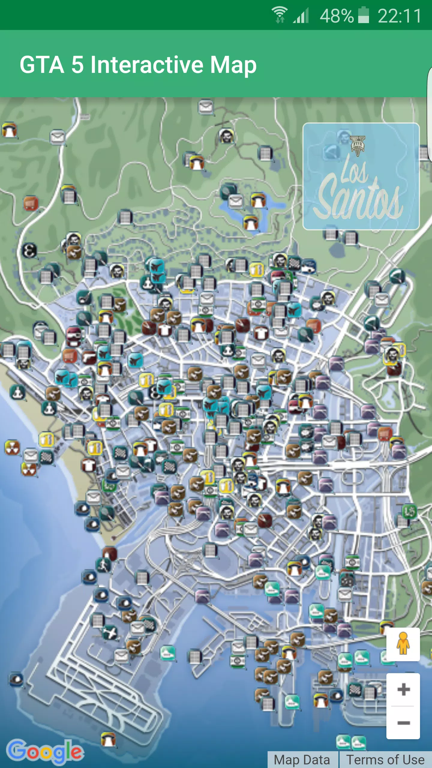 Interactive Map for GTA 5 - Unofficial for iPhone - Download