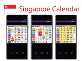 Singapore Calendar تصوير الشاشة 1