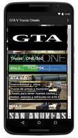 Trucos Cheats para GTA5 captura de pantalla 2