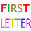 First letter