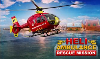 Heli Ambulance Rescue Mission Affiche