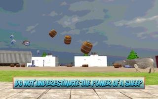 Angry Sheep Simulator 3D اسکرین شاٹ 3