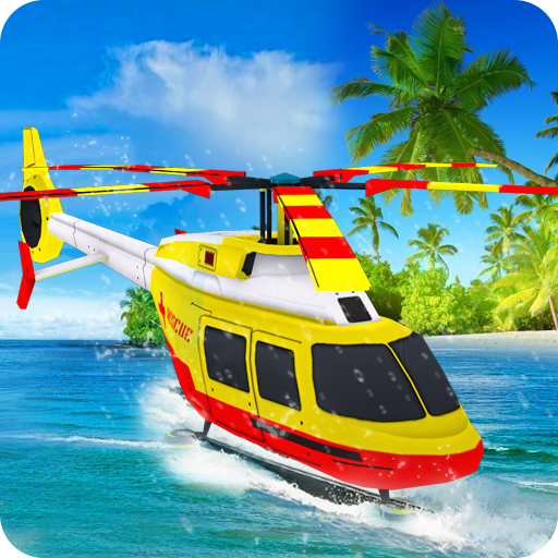 Water Surfer Helicopter Simulator