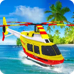 Super Heli Wasser Surfen Spiel