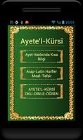 Poster Ayetel Kürsi Ezberle ve Öğren