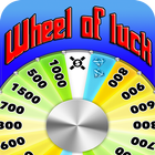 Wheel of luck icon