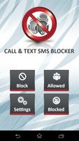 Call and Text SMS Blocker スクリーンショット 1