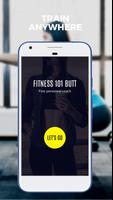 Butt & Leg 101 Fitness : lower body exercises free poster