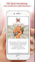 Quit smoking in 101 days poster
