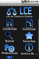 Ley de Comercio Exterior الملصق