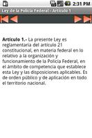 LPF – Ley de la Policia Federa screenshot 2