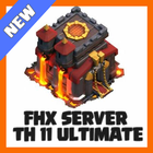 FHx Server TH 11 COC أيقونة