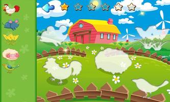 Kids Puzzles-Colorful farm new screenshot 2