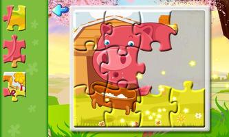 Kids Puzzles-Colorful farm new screenshot 3