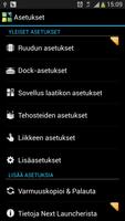 Next Launcher Finnish Langpack اسکرین شاٹ 2