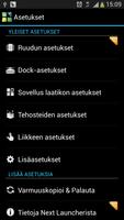 Next Launcher Finnish Langpack ảnh chụp màn hình 2