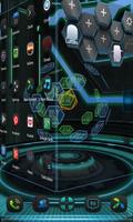 Next Technology Theme 3D LWP imagem de tela 2