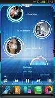 Next Music Widget الملصق