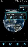 Next Clock Widget الملصق