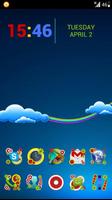 Next Launcher Theme Colorful poster