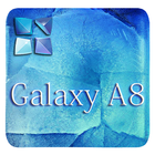 Next 3D Theme for Galaxy A8 icône