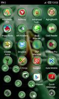 Next Launcher Bio Green Theme imagem de tela 3