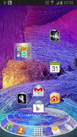Galaxy Note4 Next 3D Theme poster